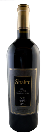 2014 Shafer Vineyards One Point Five Cabernet Sauvignon - 97 pts WE - Limited Availability