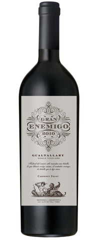 2015 El Gran Enemigo Single Vineyard Gualtallary, Mendoza, Argentina