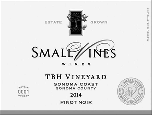 2014 Small Vines TBH Vineyard Pinot Noir, Sonoma Coast